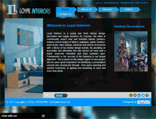 Tablet Screenshot of loyalinteriors.com